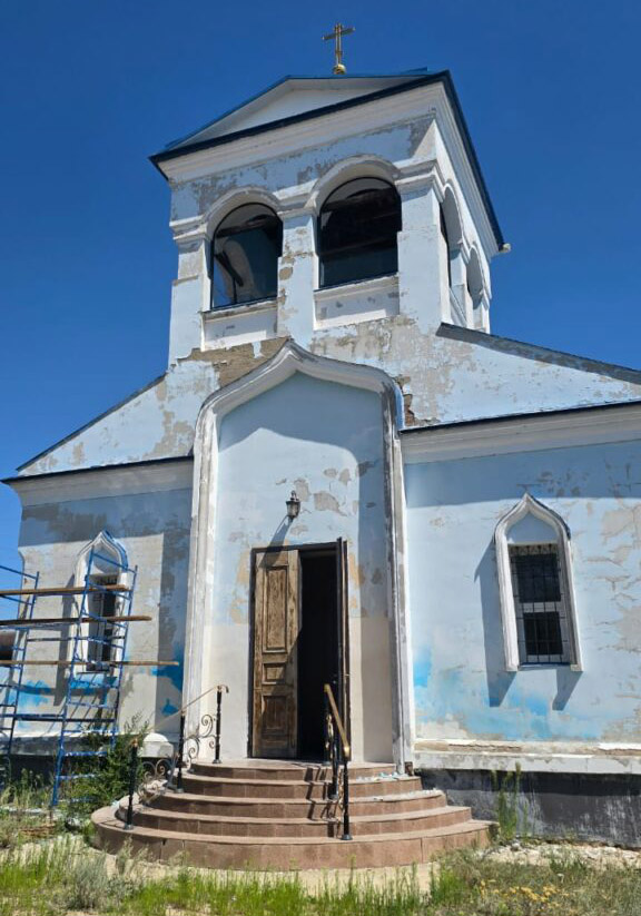 В преддверии празднования Успения Пресвятой Богородицы епископ Игнатий посетил город Темир