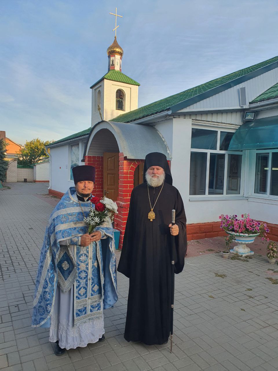 Епископ Игнатий совершил Литургию в храме в честь святого князя Владимира города Актюбинска