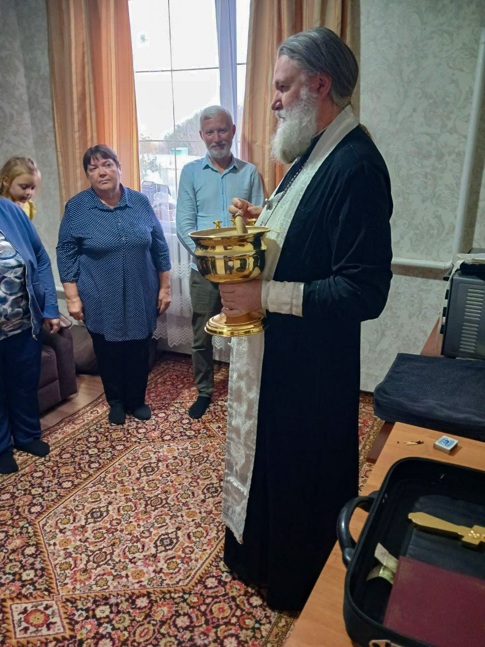 Епископ Игнатий совершил архипастырский визит в село Родниковка