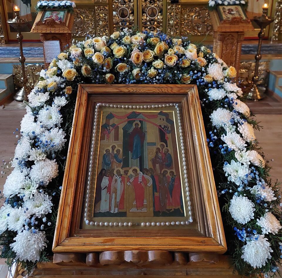 Епископ Игнатий совершил всенощное бдение накануне праздника Покрова Божией Матери в городе Есик