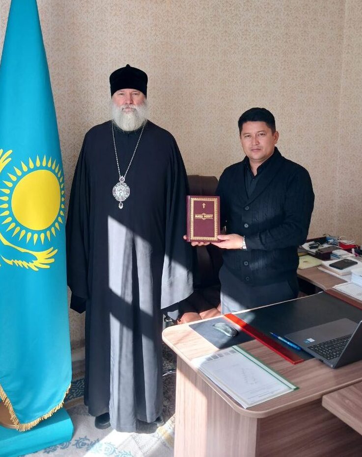 В первый день октября епископ Игнатий посетил село Родниковка с официальным визитом