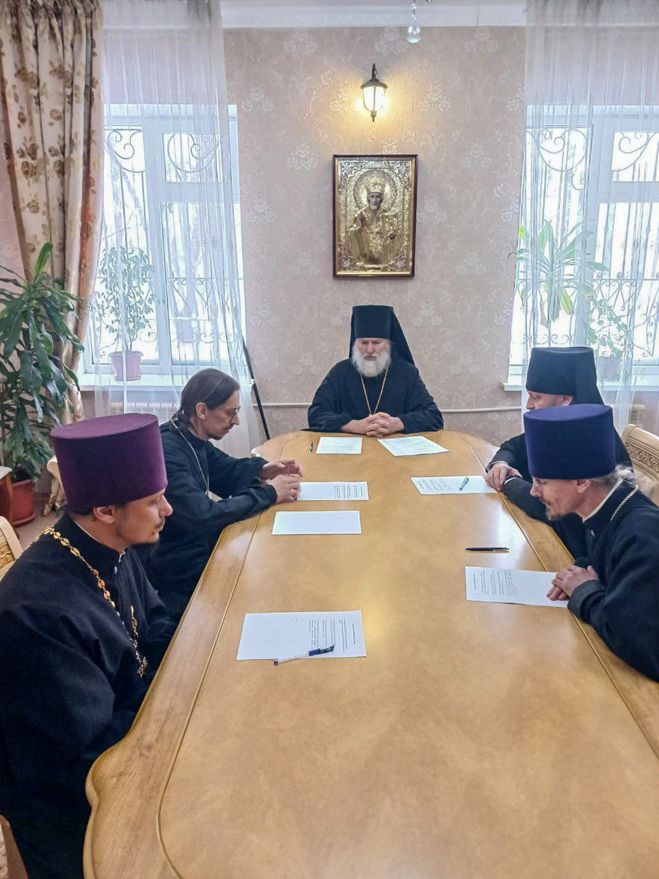 В Актюбинске состоялось заседание епархиального совета