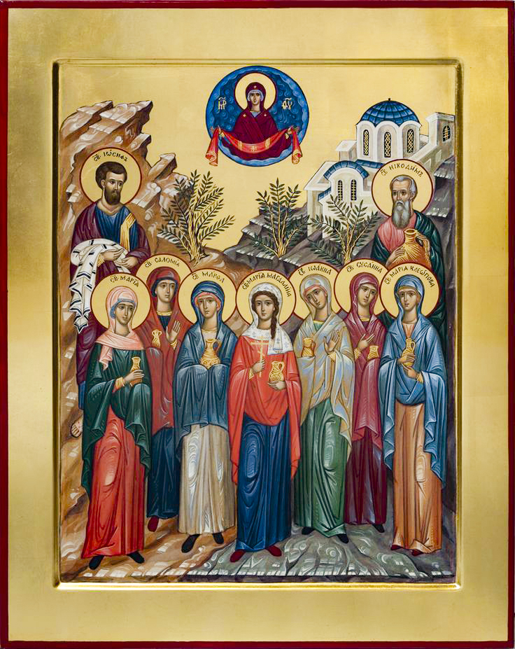 В неделю святых жен-мироносиц епископ Игнатий сослужил митрополиту Александру за Литургией в Михаило-Архангельском кафедральном соборе Уральска