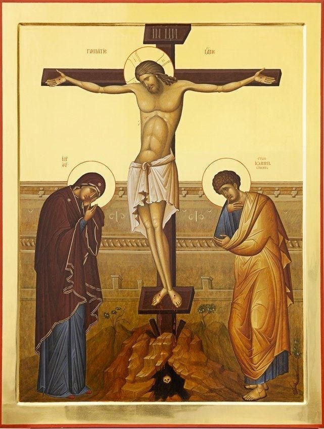 Чтение Царских часов Великой пятницы Страстной седмицы состоялось в Никольском соборе Актобе