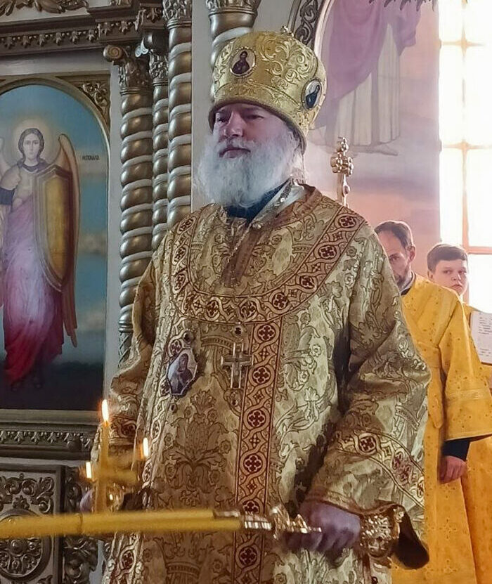 Епископ Игнатий совершил Литургию воскресного дня в Никольском кафедральном соборе Актюбинска